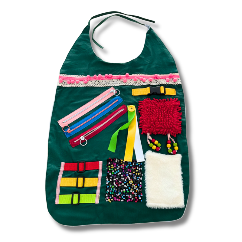 Delantal sensorial fidget Mimoria delantal-sensorial-fidget-adultos-mayores-mimoria