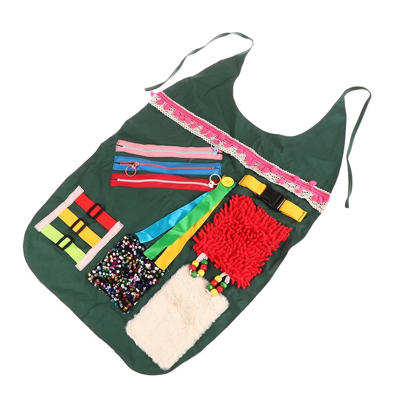 delantal sensorial fidget para adultos mayores mimoria