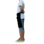 sujeción para bolsa de orina en la pierna