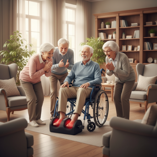 Masajeador Terapéutico de Pies y Piernas Shiatsu con Calor