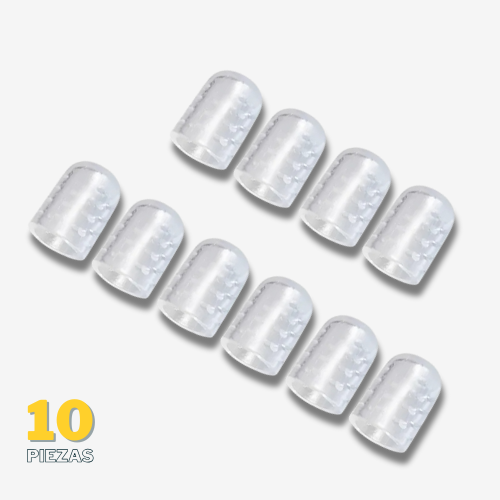 Protectores de Silicona Transpirables para Dedos de los Pies | Alivia el Dolor y Previene Roce en Adultos Mayores