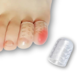 Protectores de Silicona Transpirables para Dedos de los Pies | Alivia el Dolor y Previene Roce en Adultos Mayores