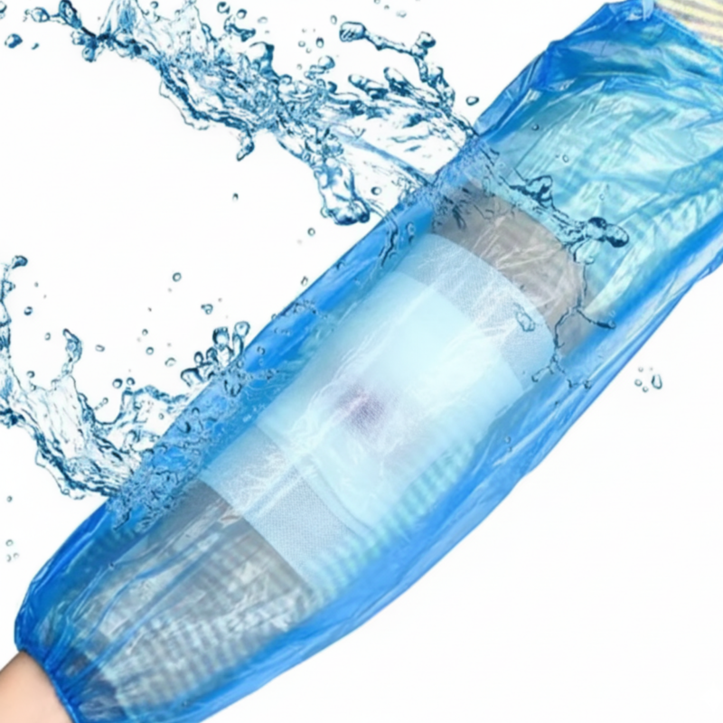 Manga impermeable para evitar que se mojen brazos y piernas