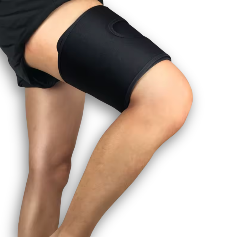 Manga de Soporte Ajustable para Muslo MIMORIA – Compresión Suave y Firmeza Regulable