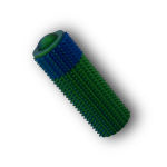 Rodillo Sensorial Fidget Roller MIMORIA – Estimulación Táctil con Picos y Cordón